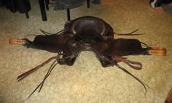 I have a 16" big horn saddle for sale.  7" gullet FQHB.  It has very nice tooling, with horse heads on the fenders. Very nice saddle, no longer fits my horse.