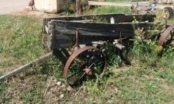 Antique Rock Wagon
 
Rebuild it or decorate your yard as it is.
 
Hardware is complete.
 
$275.00 OBO