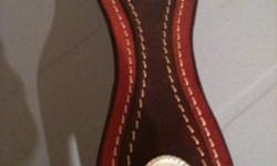 Handmade, quality two tone leather bridle with Montana silversmith conchos and matching breastplate. Very classy set, not the kind of thing you find in a big box store!!
This ad was posted with the Kijiji Classifieds app.