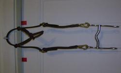 Western curb bit - $5
Pelham Bit - $10
English curb bit - $10
Lounge whip - $5
English bridle and reins. Can come with either a pelham, or a english curb bit - $30
English spurs - $5
Antique standard bred training bits (collectors pieces) Two available -