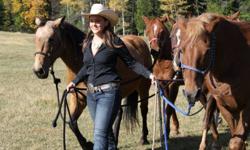 'Finding a Better Way' 
My key advantage is my professionalism and  many years of experience. I offer quality Natural Horsemanship training for your convenience.
Mypassion for horses,  my teachers, myhard work & many long hard hours in the saddle is what