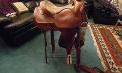 I have a 16" Bighorn rope saddle in good shape. Semi QH bars. Very well built saddle with lots of years left in it. Comes with front cinch and breast collar. Make me an offer. If I don't respond to e-mail within a day, try calling me. Thanks