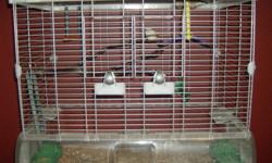 Looking for a good home for our Two Finches with Cage as we are trying to down size our pets that we already have, asking 70, Perfect xmas present for kids for there first pet.