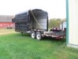 27ft Norberts 5th wheel horse trailer