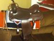 beautiful 17'' western saddle