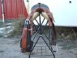 Rare 16inch Black Rino Barrel Saddle